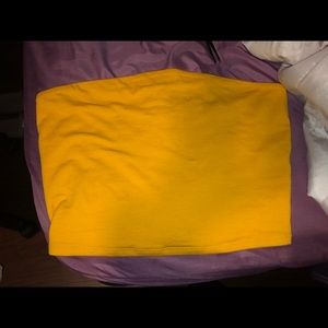 Yellow Tube Top